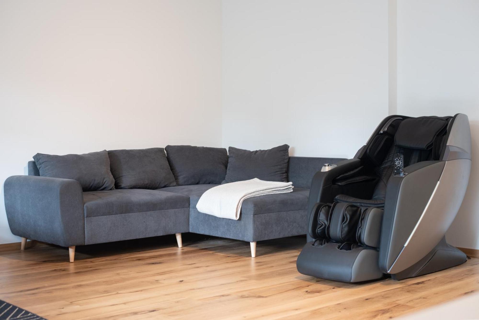 Apartment Mit Parkblick & Massagestuhl Лайпциг Екстериор снимка